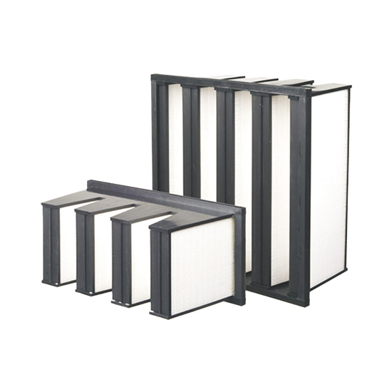 فیلتر هپا V-Bank مینی پلیسه مناسب اتاق تمیز و بیمارستان